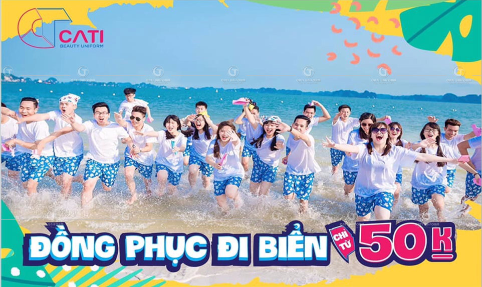 Áo đồng phục đi biển