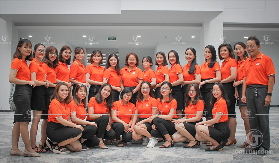 áo đồng phục polo cổ bẻ doanh nghiệp