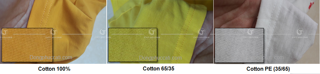 Phân loại chất liệu Cotton