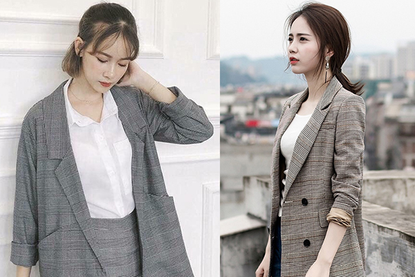 áo vest nữ dáng dài