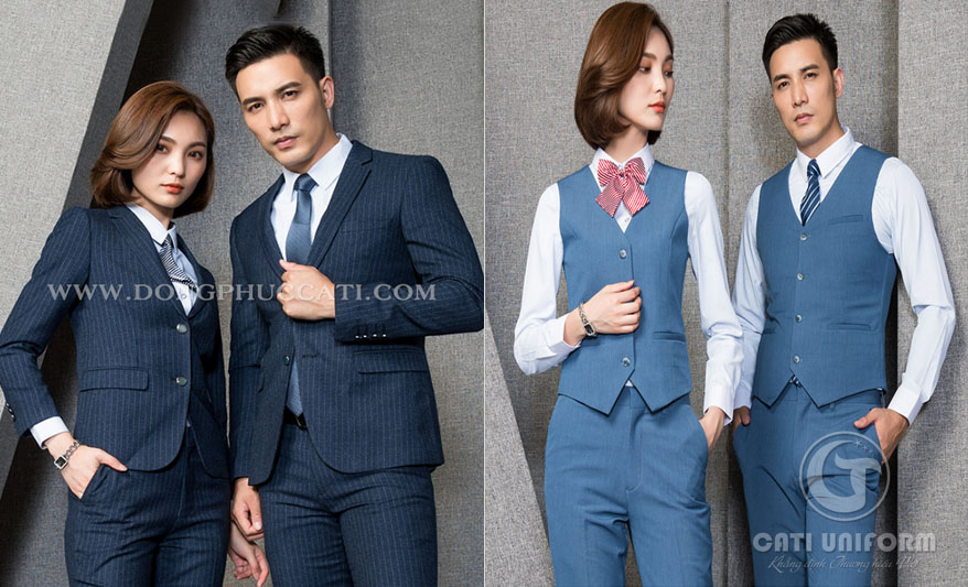 Đồng phục vest nam nữ