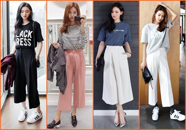 quần suông nữ công sở